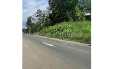 Transistmica, frente calle principal  LOTE 1100m2 $130k