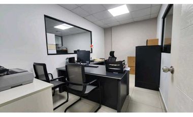 ALQUILER DE OFICINA AMOBLADA EN OBARRIO 63m