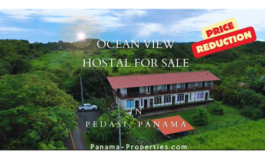 Hostal/Hotel con Vista al Mar en Venta Pedasi, Ofrece Financiamiento.