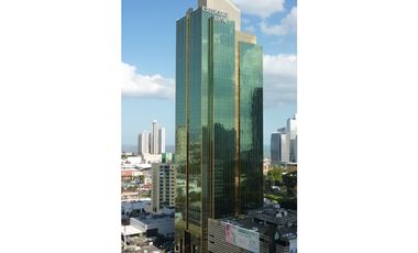 ALQUILER OFICINA AMOBLADA 154mt2 TORRE CREDICORP BANK CALLE 50 PT