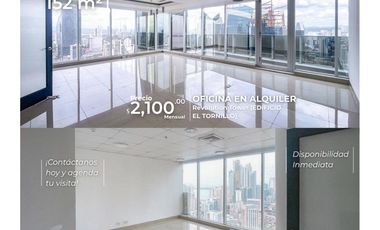 🚨 OFICINA EN ALQUILER – REVOLUTION TOWER (EL TORNILLO)