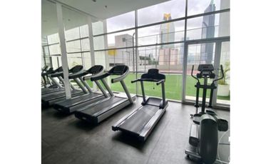 Ave Balboa v/mar Waters amoblado  2r  $295K