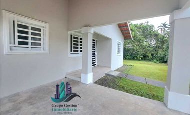 ALQUILO CASA DE 2HABITACIONES EN  BOQUERON