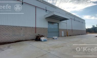 EXCELENTE GALPÓN 1.800 M2 A ESTRENAR - EN ALQUILER - PARQUE INDUSTRIAL CIR 2 - RUTA 2 - BERAZATEGUI