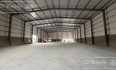 EXCELENTE GALPÓN 1.800 M2 A ESTRENAR - EN ALQUILER - PARQUE INDUSTRIAL CIR 2 - RUTA 2 - BERAZATEGUI