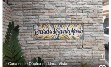 VENDO DUPLEX BRISAS DE SANTA MARIA - LINDA VISTA COMPLEJO CERRADO