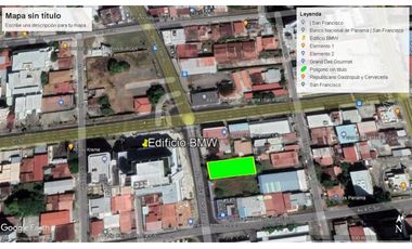 VENDO TERRENO EN SAN FRANCISCO
