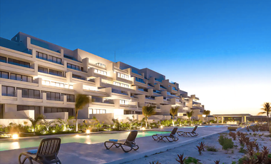 Departamento en TURENA frente a la playa con piscina privada