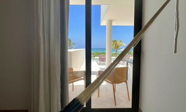 Departamento en TURENA frente a la playa con piscina privada