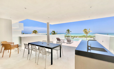 Departamento en TURENA frente a la playa con piscina privada