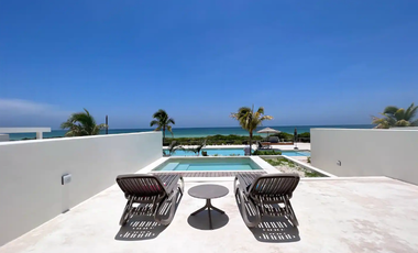 Departamento en TURENA frente a la playa con piscina privada