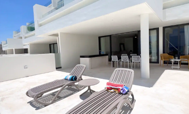 Departamento en TURENA frente a la playa con piscina privada