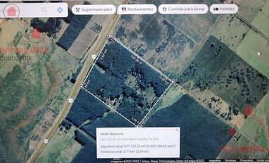 Campo sobre Autovía Ruta 14.Excelente ubicación