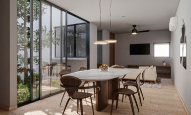 14 cómodas villas dentro de privada con amenidades, al norte de Mérida