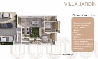 14 cómodas villas dentro de privada con amenidades, al norte de Mérida