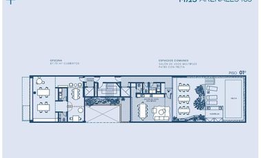 2 AMBIENTES AL FRENTE EN POZO EN EL CENTRO DE AVELLANEDA