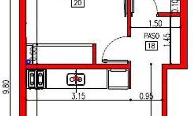 Venta - Departamento 1 dormitorio Edificio Entanyq - Loteo Nueva Vista - Centenario