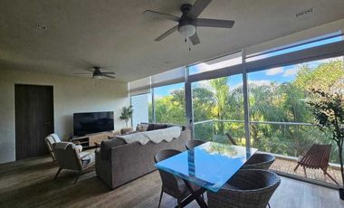 Departamento amueblado en renta en Anthea, Yucatán Country Club.