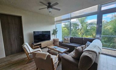 Departamento amueblado en renta en Anthea, Yucatán Country Club.