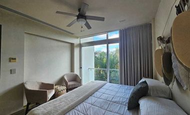 Departamento amueblado en renta en Anthea, Yucatán Country Club.