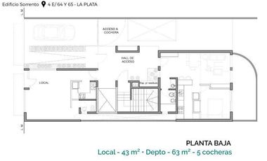Departamento en  VENTA