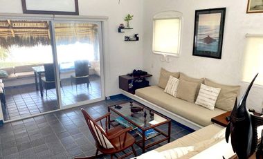 DEPARTAMENTO EN VENTA FRENTE AL MAR, PLAYA AZUL MANZANILLO