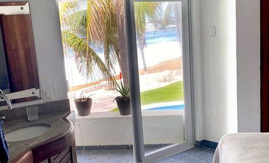 DEPARTAMENTO EN VENTA FRENTE AL MAR, PLAYA AZUL MANZANILLO