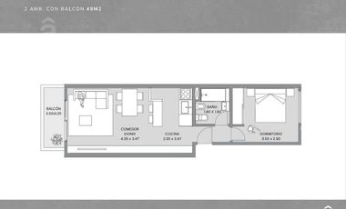 Departamento en Venta en Villa Ballester en Construcción - 2 ambientes