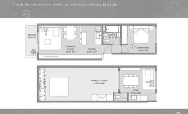 Departamento en Venta en Villa Ballester en Construcción - 2 ambientes