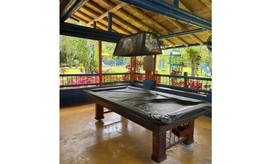 VENDO CHALET PLANO CON FRUTALES Y BIEN UBICADO EN QUIMBAYA