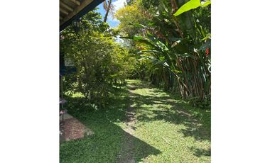 VENDO CHALET PLANO CON FRUTALES Y BIEN UBICADO EN QUIMBAYA