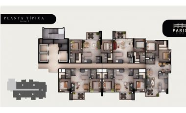 Apartamento en proyecto de vivienda para la venta en Sabaneta