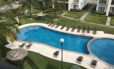 Departamento  en Paraíso Country Club Emiliano Zapata - CRB-835-De