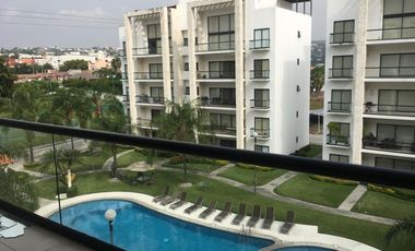 Departamento  en Paraíso Country Club Emiliano Zapata - CRB-835-De