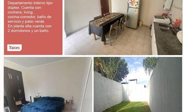 Dúplex en venta de 2 dormitorios c/ cochera