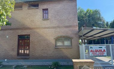 Casa en  alquiler con seguridad prados de la villa