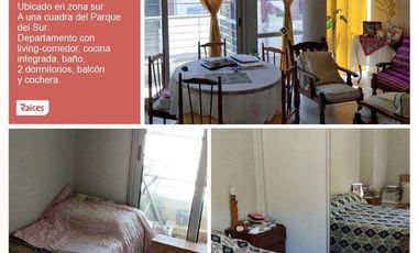 Departamento en venta de 2 dormitorios en Barrio Sur