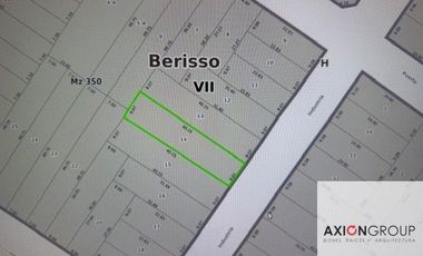 Casa en venta de 3 Dormitorios + cochera en Berisso Lote de 9 x 40