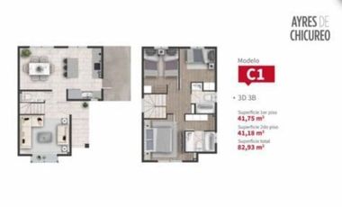 Casa en Arriendo en ARRIENDO CASA, AYRES DE CHICUREO