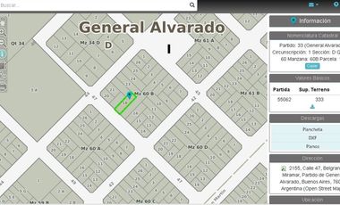 Venta casa 3 ambientes con patio y cochera Miramar