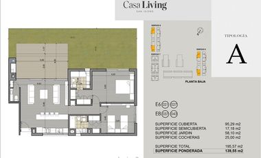 CASA LIVING- Departamento en venta en Las Lomas de San Isidro.