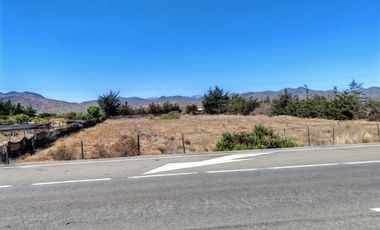 VENTA TERRENO 5500 MTS ORILLA  RUTA 5 TONGOYCILLO COQUIMBO