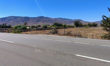 VENTA TERRENO 5500 MTS ORILLA  RUTA 5 TONGOYCILLO COQUIMBO