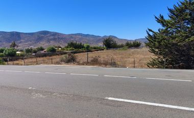 VENTA TERRENO 5500 MTS ORILLA  RUTA 5 TONGOYCILLO COQUIMBO