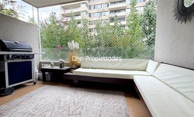 Departamento en Venta en Las Hualtatas / San Damián | venta Departamento 2D2B 2 Est y Bod con terraza | Vitacura