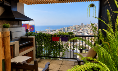 Arriendo loft amoblado a pocas cuadras de Avda. Francia, Cerro Monjas