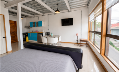 Arriendo loft amoblado a pocas cuadras de Avda. Francia, Cerro Monjas