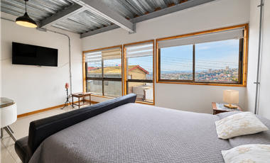 Arriendo loft amoblado a pocas cuadras de Avda. Francia, Cerro Monjas