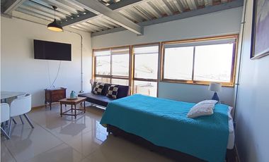 Arriendo loft amoblado a pocas cuadras de Avda. Francia, Cerro Monjas