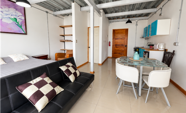 Arriendo loft amoblado a pocas cuadras de Avda. Francia, Cerro Monjas